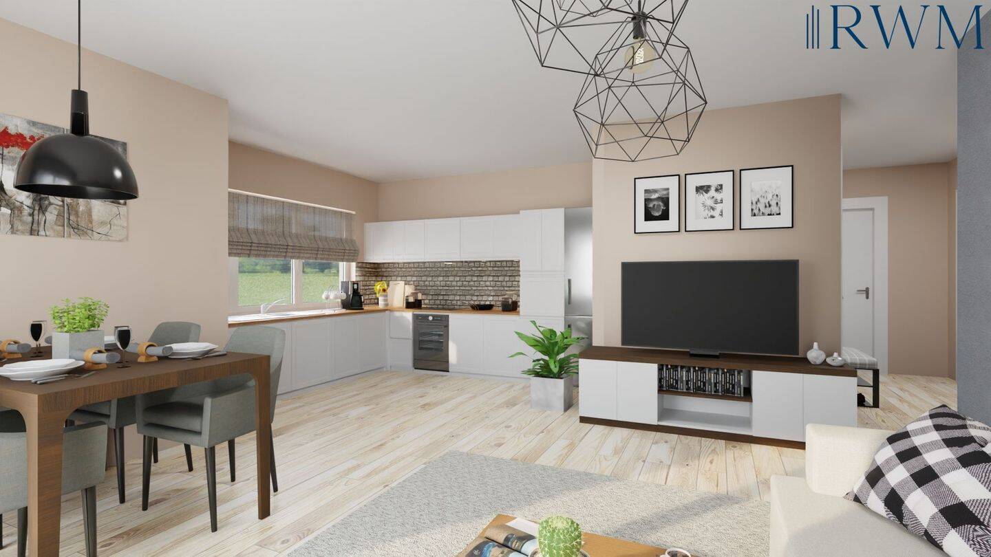 ENERGIEEFFIZIENTER NEUBAU - FEUERBACH Zentral gelegene 3-Zimmer-Wohnung mit Terrasse & Garage – Stuttgart – Vorschaubild 3