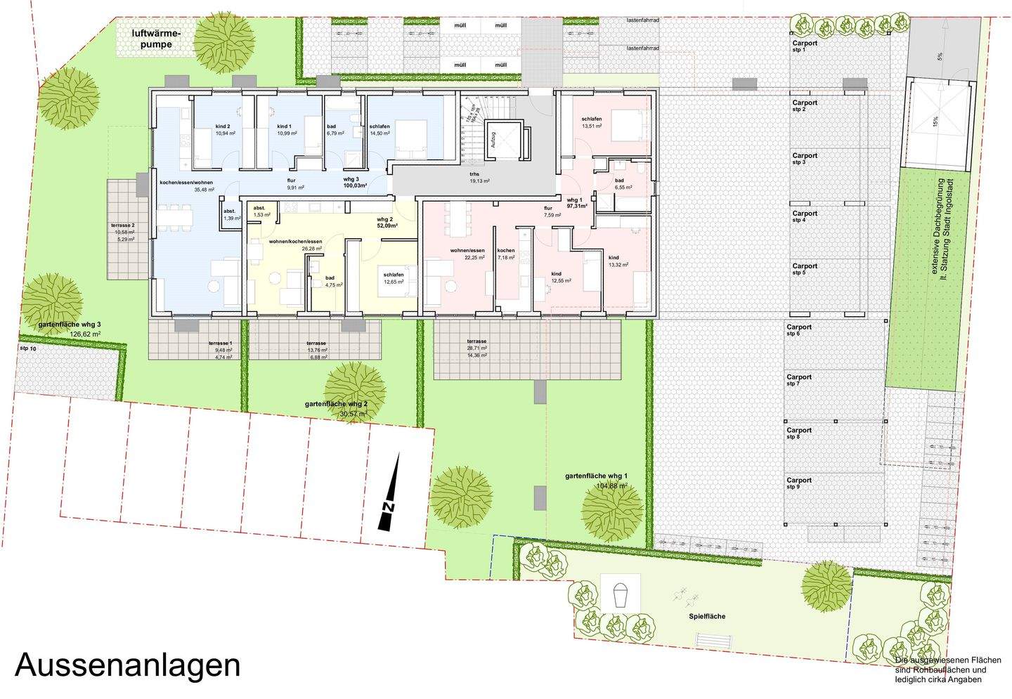 Neubauwohnungen in Ingolstadt-Südwest "Nähe Hauptbahnhof" - Ideal für Pendler und Kapitalanleger! – Ingolstadt – Vorschaubild 3