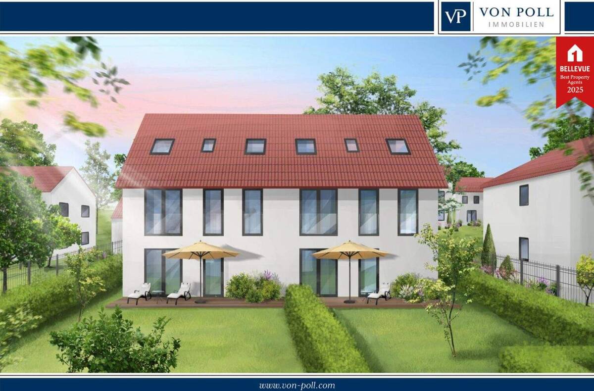 Neubau in ruhiger Lage - Erstklassige Ausstattung + nachhaltige Bauweise in Erfurt-Alach – 99090 Erfurt – Bild 1 von 8