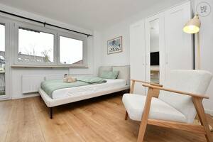 Modern möbliertes Apartment mit Balkon in Stuttgart Mitte – 70190 Stuttgart – Vorschaubild 8