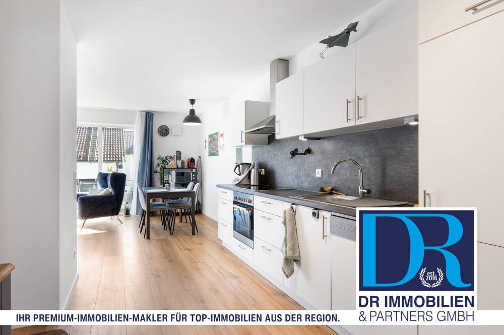Moderne 2-Zimmer-Wohnung mit EBK, Balkon und TG-Stellplatz im Süden von Ingolstadt!