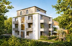 Neubau- KFW 40 QNG: 3 Zimmer Erdgeschosswohnung in ruhiger Lage von München-Laim – 80686 München – Vorschaubild 2