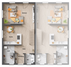 Erlangen: Neubau DHH| Komplettpreis inkl. Grundstück & Baunebenkosten – 91058 Erlangen – Vorschaubild 6