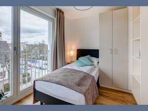 Möbliert: Möblierte Singlewohnung - optional Einzelstellplatz – 80937 München – Vorschaubild 5