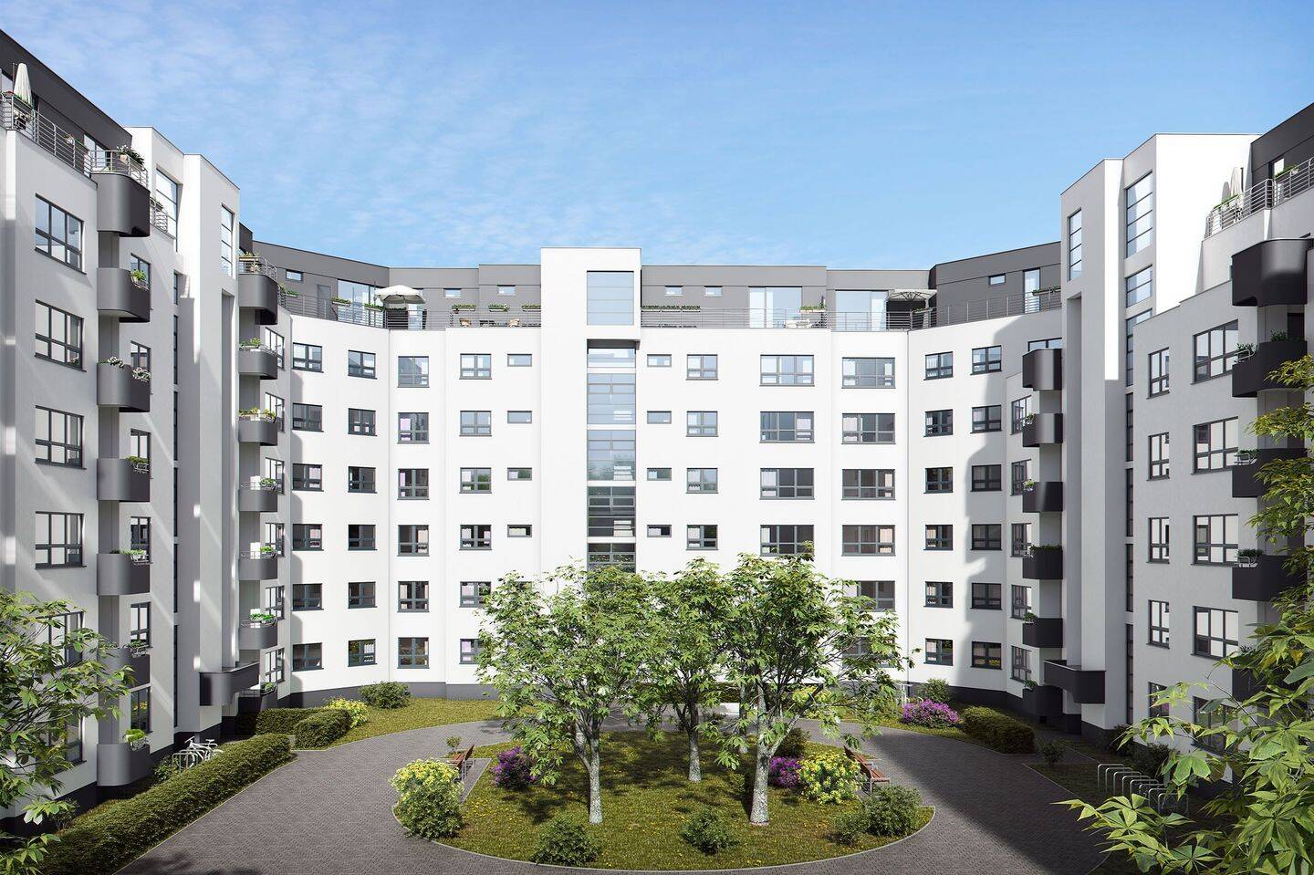 Energieeffiziente Eigentumswohnung mit 1,5 Zimmern & Loggia – Berlin – Bild 1 von 9