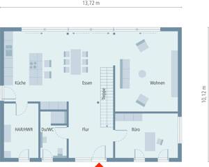 Wunderschönes großes Haus im Bauhausstil mit Flachdach ! Mit Grundstück berechnet ! – 12619 Berlin – Vorschaubild 6