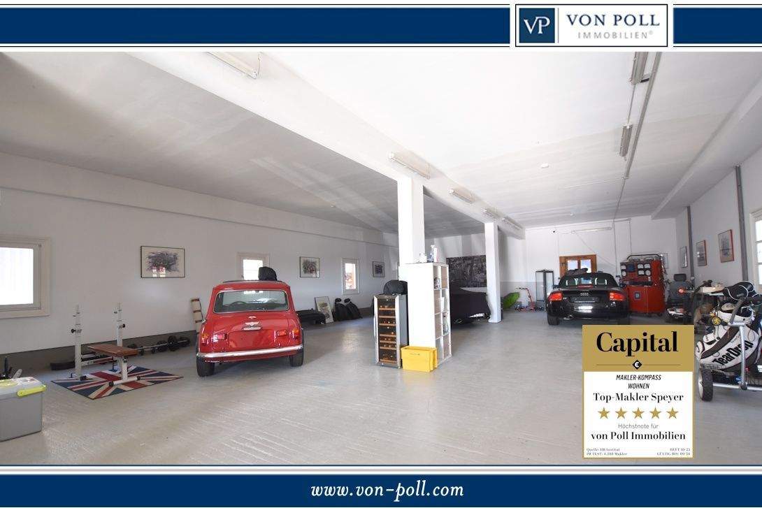 Zwei Hallen + Wohnung und Bürofläche im Gewerbegebiet – Waldsee – Bild 1 von 9