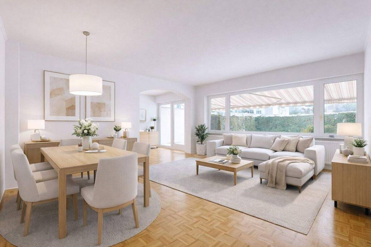 Familienfreundliches Reihenhaus mit Garten und Garage – 60439 Frankfurt am Main – Bild 1 von 9