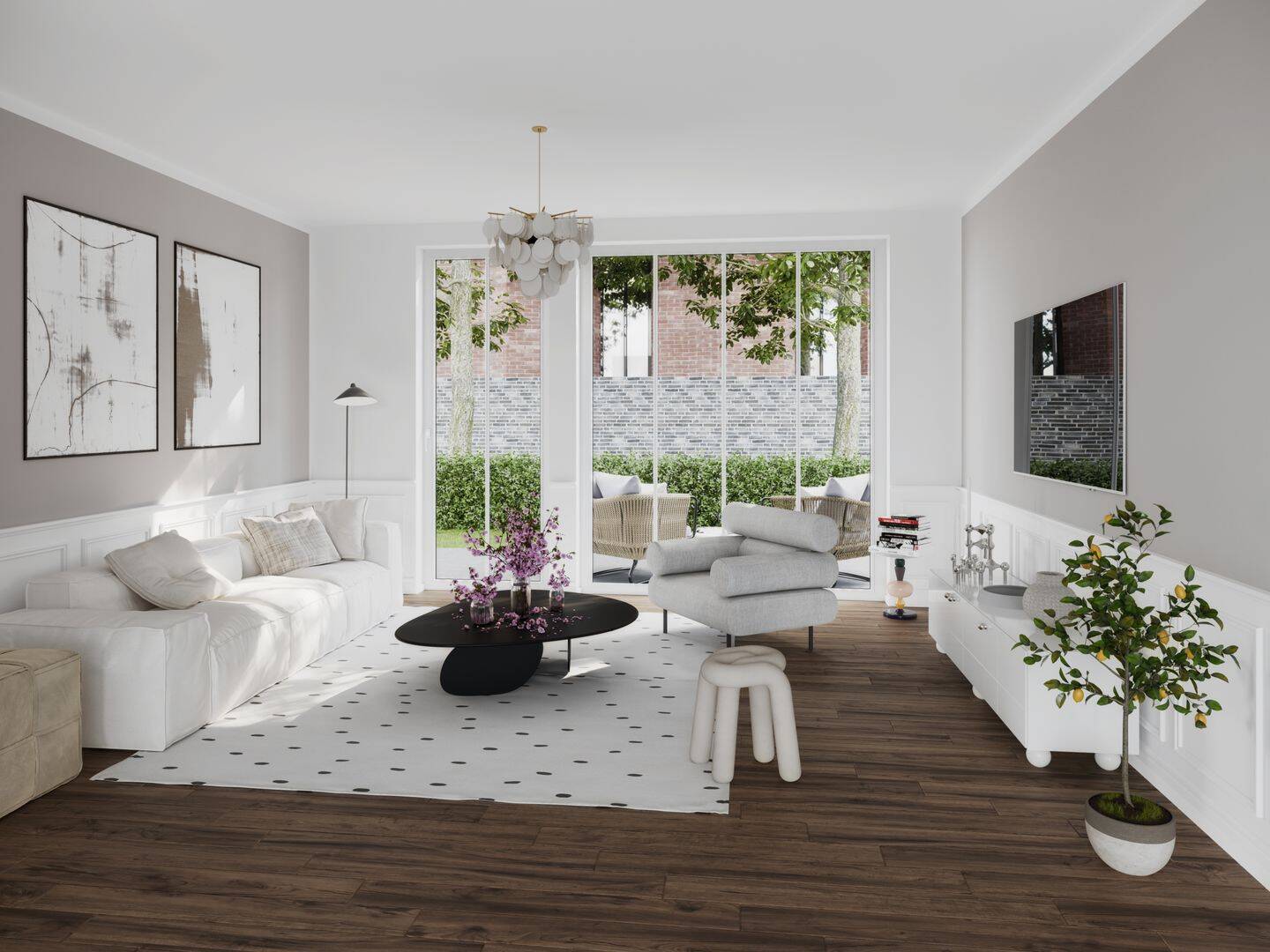 ?? Citynah & ruhig! - 3-Zimmer-Neubau-Gartenwhg mit Terrasse & zwei Bädern in Charlottenburg – Berlin – Vorschaubild 2
