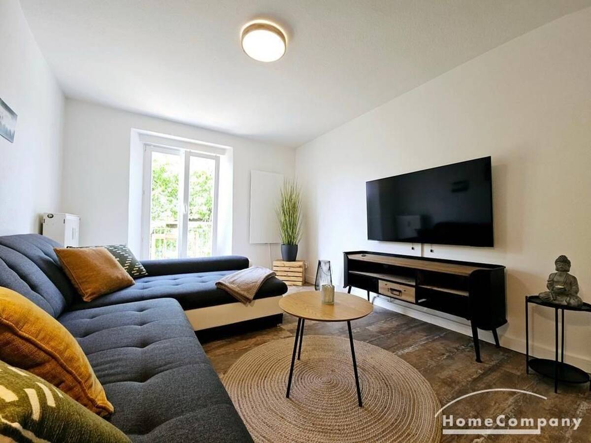 28097 HomeCompany Dresden Möbliert/Furnished 2-Zimmer Apartment mit Balkon in Dresden-Großluga max. 3 Personen – 1259 Dresden – Bild 1 von 9
