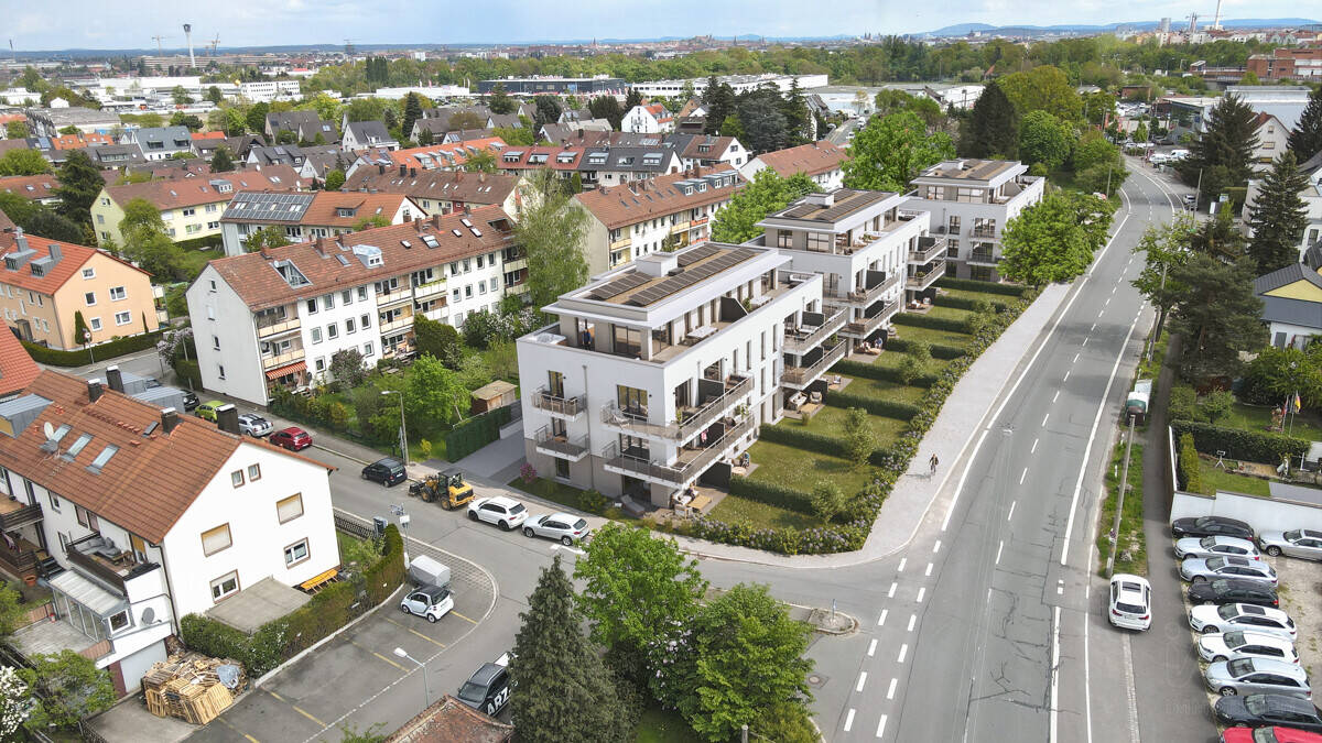 Wohnen in der City mit Vorstadtfeeling – Nürnberg – Bild 1 von 9