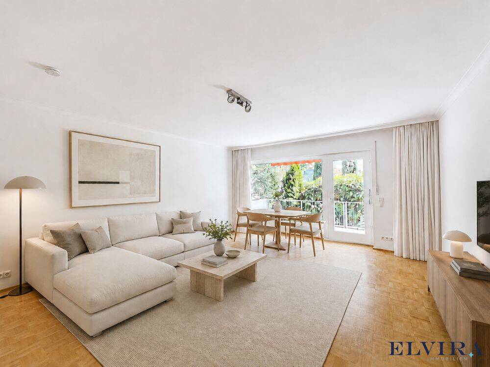 ELVIRA - Harlaching, stilvolle 2-Zimmer-Wohnung in Bestlage – München – Bild 1 von 7