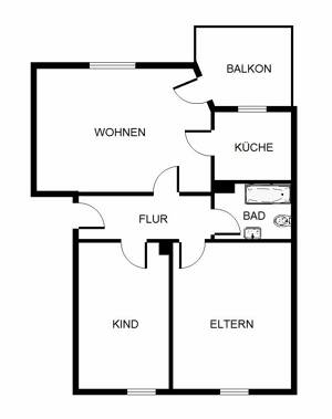 Demnächst frei! 3-Zimmer-Wohnung in Gelsenkirchen Scholven