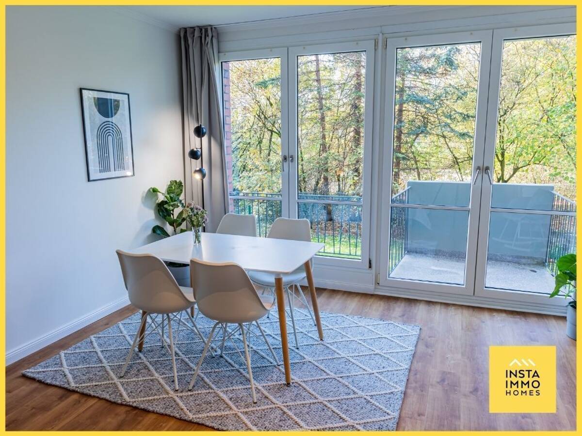 Grevenweg: Attraktive und ruhige 1-Zi-Studiowohnung mit Balkon – 20537 Hamburg – Bild 1 von 7