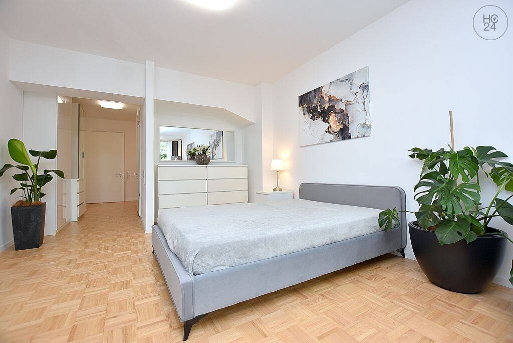 Tolle, neu möblierte Wohnung mit Terrasse und gemeinschaftlichen Fitnessraum in Stuttgart Süd – Stuttgart – Vorschaubild 2