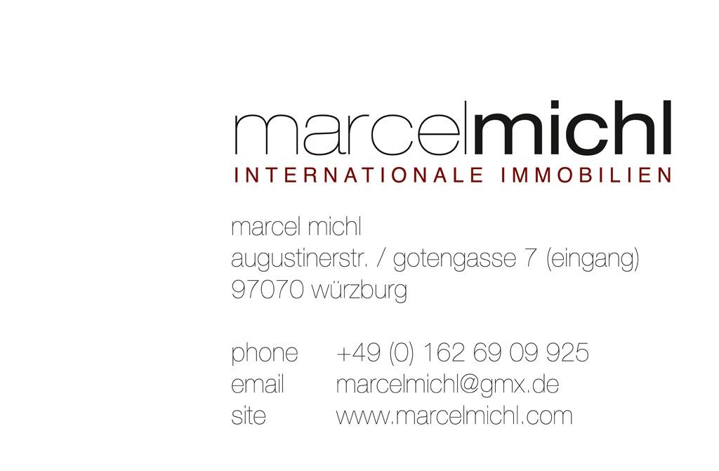 marcel michl international real estate agent logo