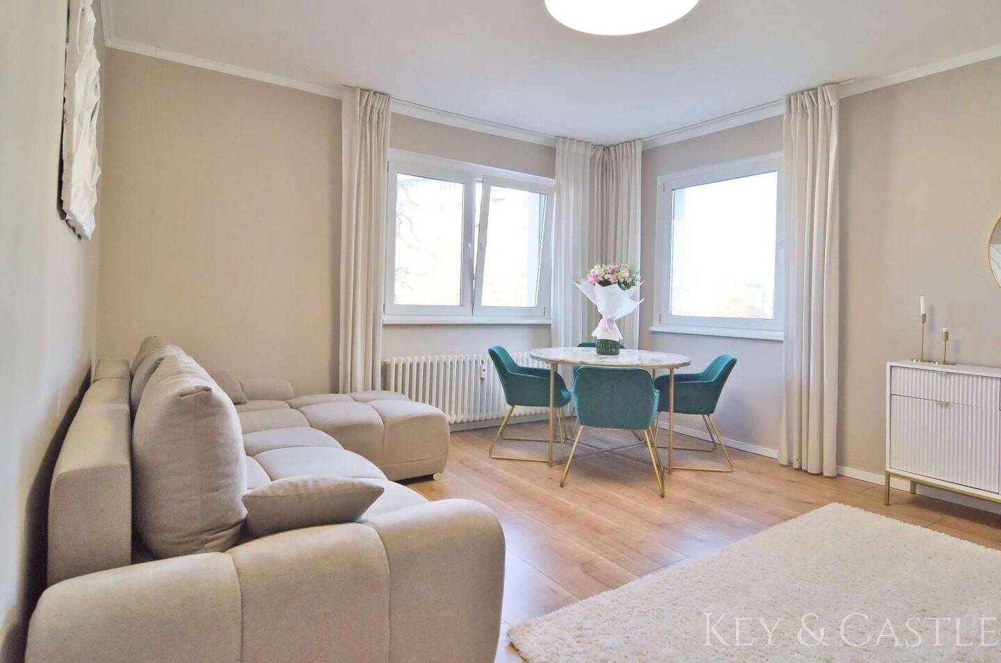 Bezugsfreie 2-Zimmer-Wohnung in der Durlacher Straße - Möbliert & sofort nutzbar