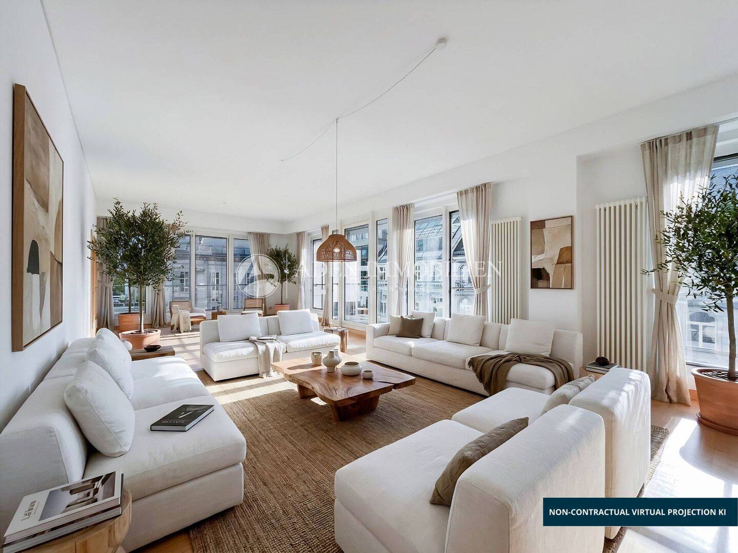 Blick auf den Fernsehturm & bodentiefe Fenster! Exklusive 141-m²-Wohnung! – Berlin – Bild 1 von 9
