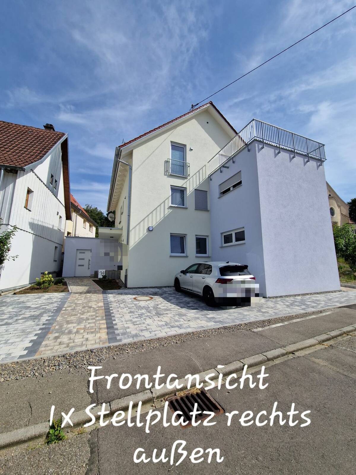 Geschmackvolle Wohnung mit drei Zimmern, großer Terrasse (45 m²) und neuer EBK in Hechingen-Boll – 72379 Hechingen – Bild 1 von 9