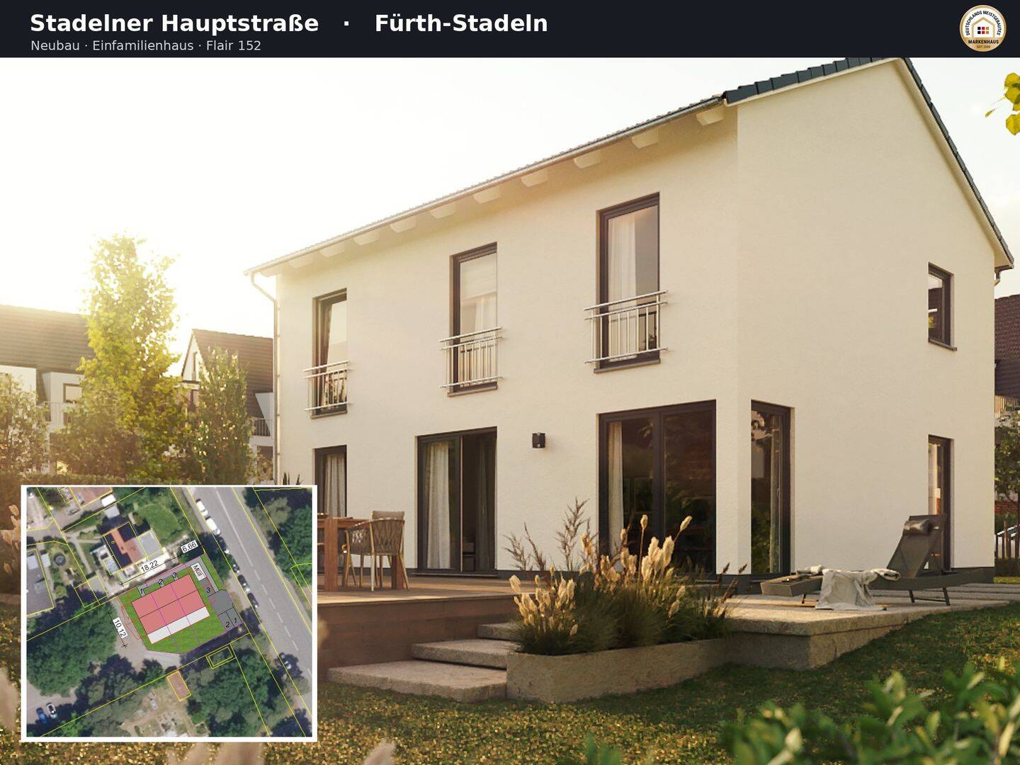 Fürth: Neubau EFH | Komplettpreis inkl. Grundstück & Baunebenkosten – Fürth – Bild 1 von 9