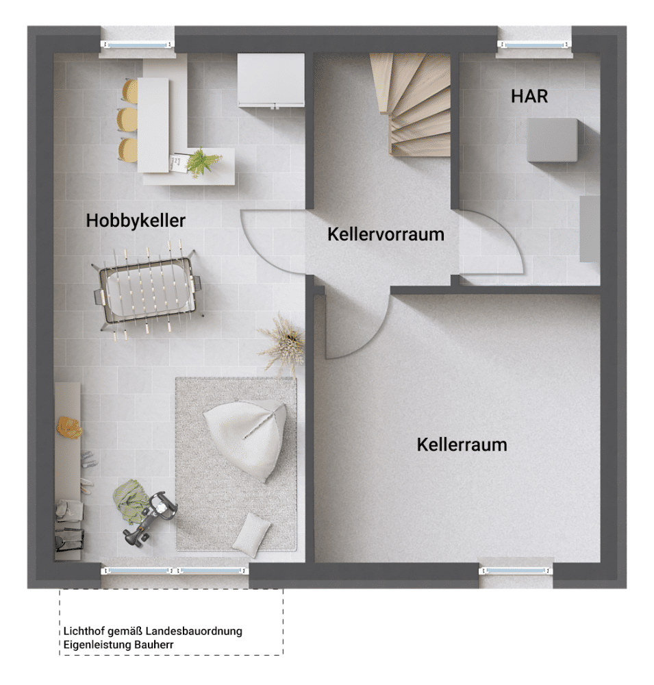 Mit Grundstück: Kompakt und gemütlich - einfach wohlfühlen in Ihrem Town & Country Raumwunder in Salzgitter OT Gebhardshagen – Salzgitter – Vorschaubild 6