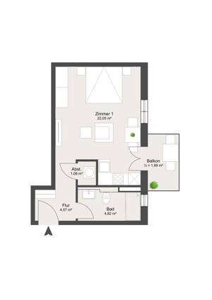 Premium Appartment mitten in Frankfurt Sachsenhausen – 60594 Frankfurt am Main – Vorschaubild 4