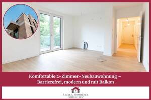 Komfortable 2-Zimmer-Neubauwohnung - Barrierefrei, modern und mit Balkon – 22529 Hamburg – Vorschaubild 1