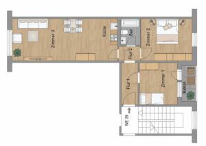 Kapitalanlage in Berlin-Köpenick: Vermietete 2-Zimmer-Wohnung mit Entwicklungspotenzial