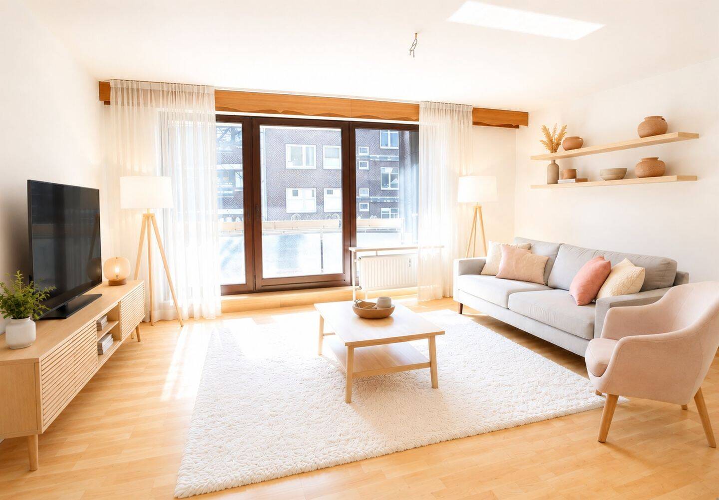 Eppendorf: Sonnige 2-Zimmer-Wohnung mit Süd-Balkon, TG-Stellplatz und Gartennutzung