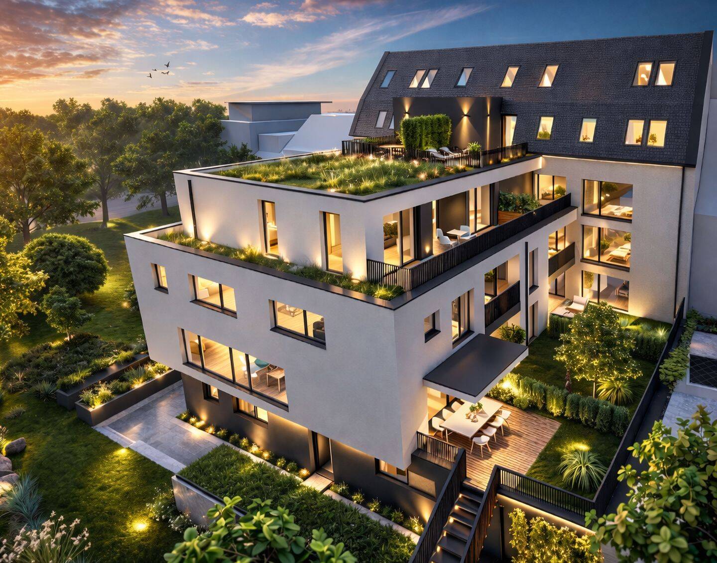 Penthouse Maisonette in St Johannis