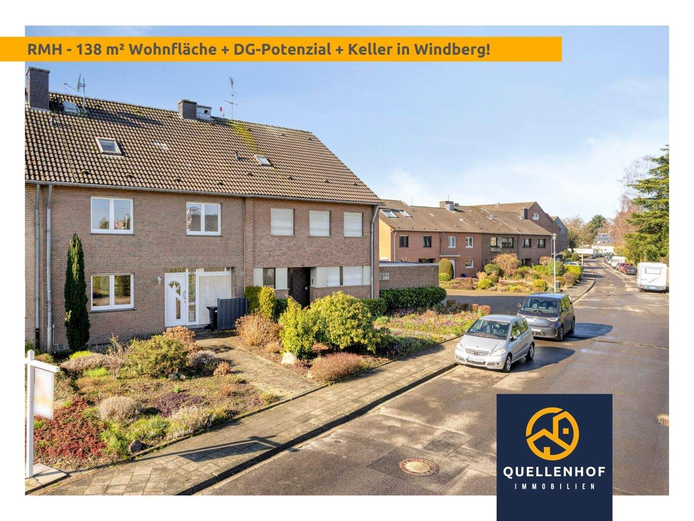 Familientraum - 138 m² Wohnfläche + DG-Potenzial + Keller| Reihenmittelhaus mit Garage in Windberg! – Mönchengladbach – Bild 1 von 9