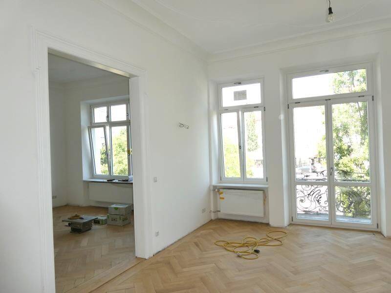 N-St. Johannis: Jugendstil-Schmuckstück! Sanierte 3-Zi-Whg., 101 m², 1.OG, EBK opt., Balkon, Stpl. – Nürnberg – Vorschaubild 5