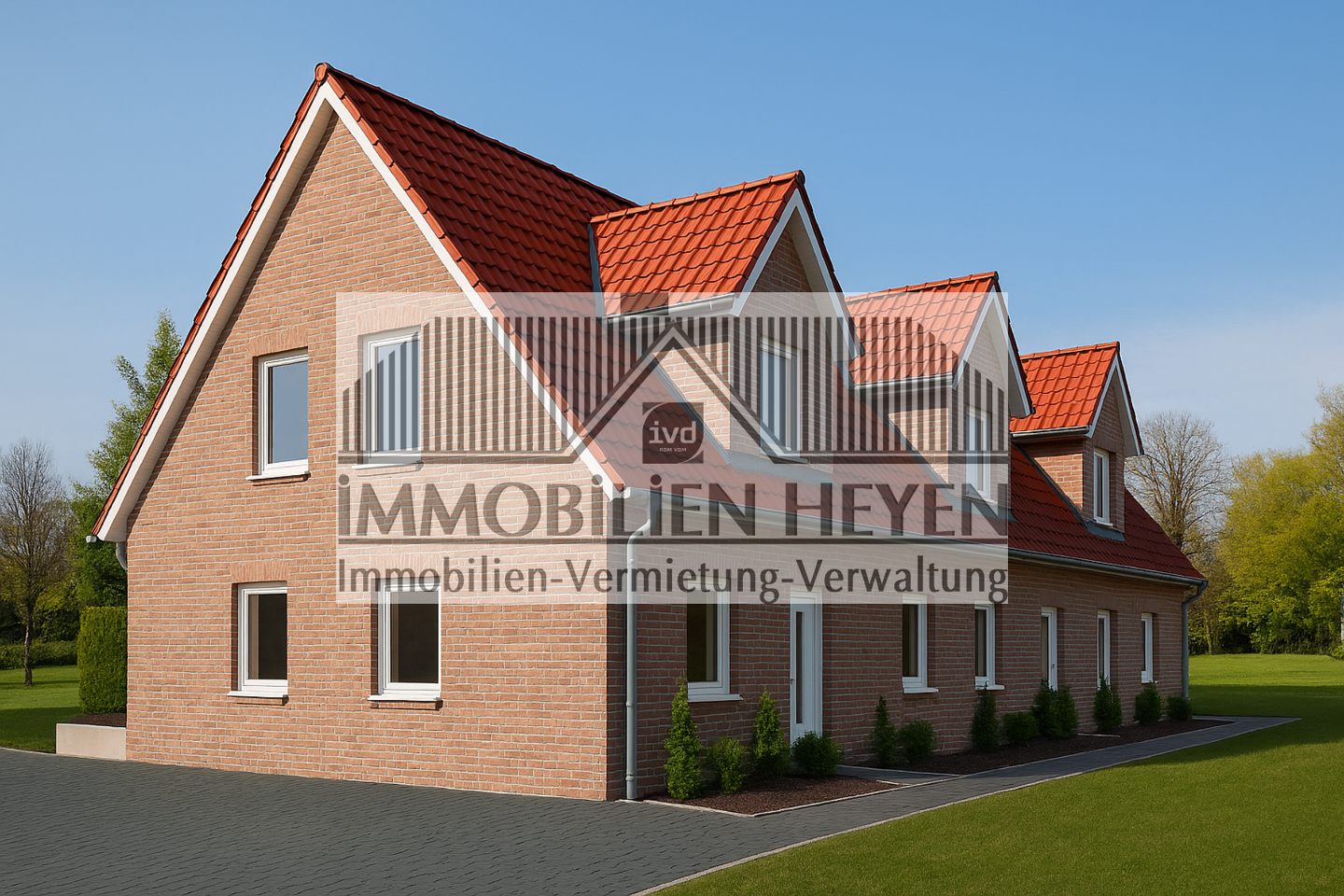 Moderne Neubau-Eigentumswohnung im KfW-55-Standard - Whg 5 ruhige Lage nahe dem Ersten-Wiek-See in Papenburg-Obenende (Fertigstellung 2026)