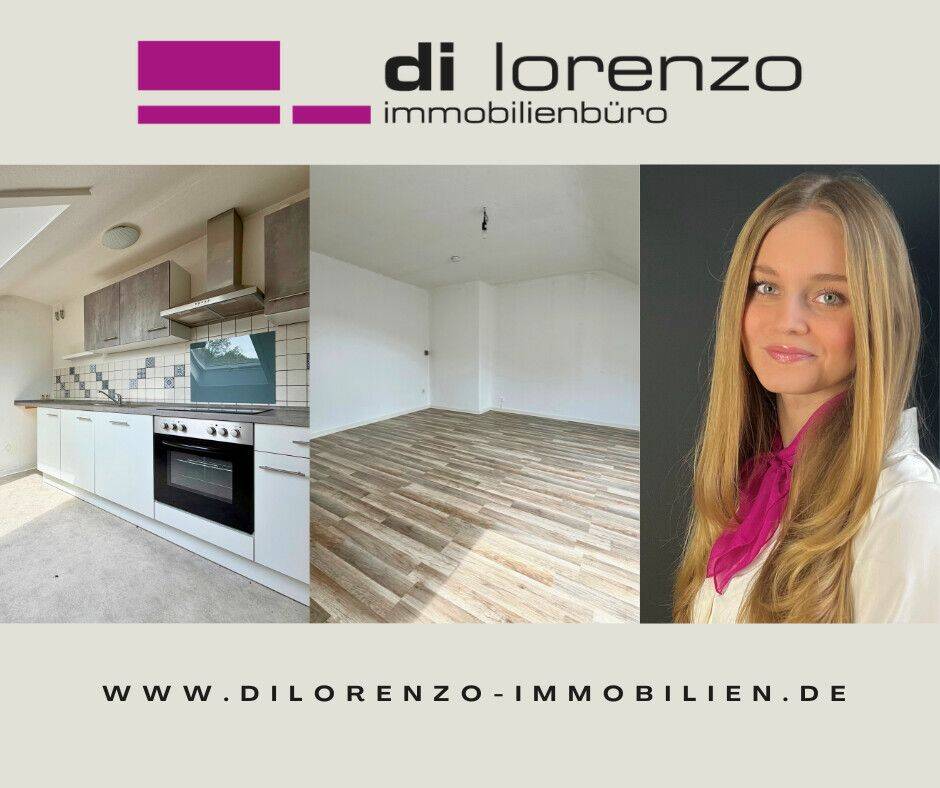 Klein aber fein! Gepflegte 2-Zimmer Dachgeschosswohnung mit Einbauküche!