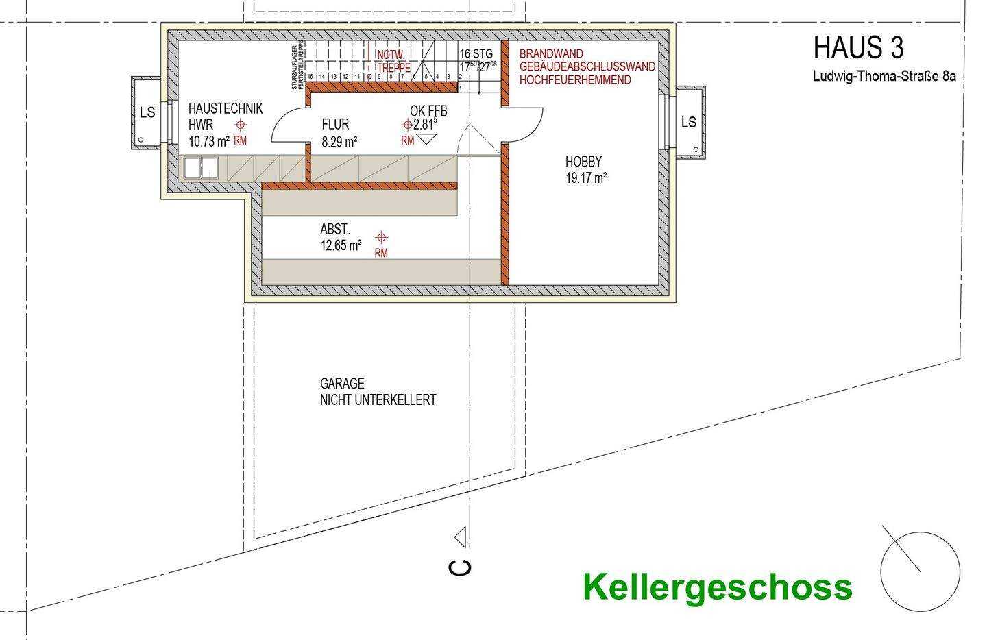 Einfamilienhaus inkl. Keller, Garage, Außenanlagen, Baunebenkosten, ... in absolut ruhiger, grüner, stadtnaher Lage (Haus 3) - "ready-to-live" – Neumarkt in der Oberpfalz – Vorschaubild 7