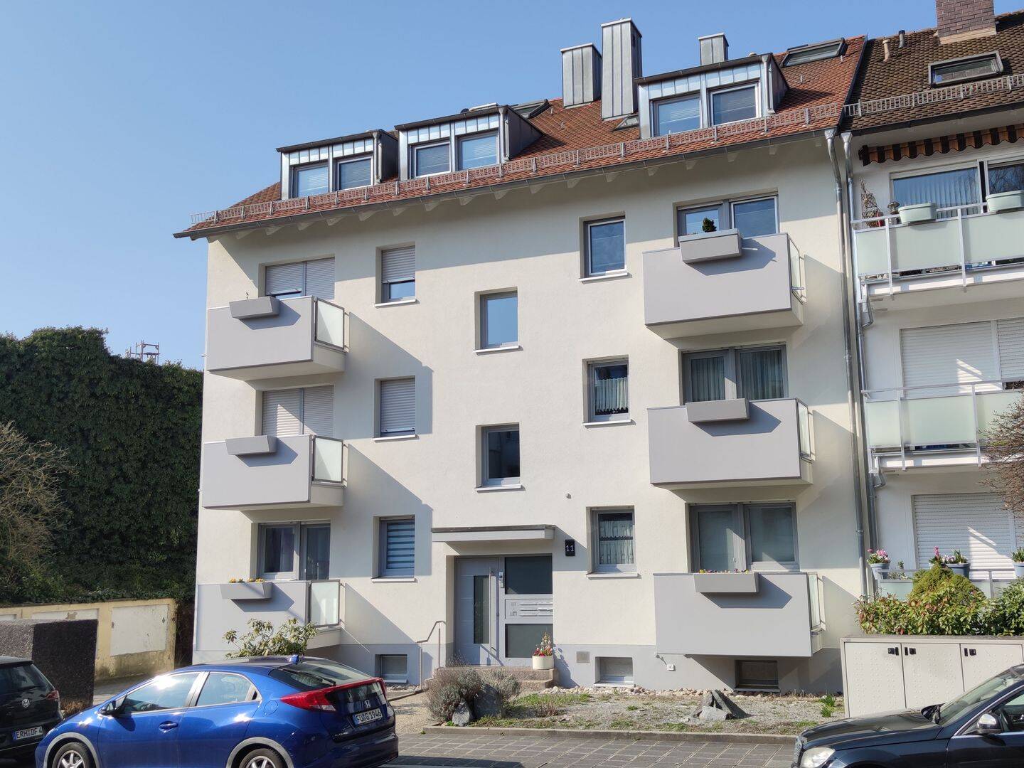 Lichtdurchflutete 2 Zimmer Wohnung in Zabo - Balkone, EBK, Gäste-WC, renov. – Nürnberg – Vorschaubild 8