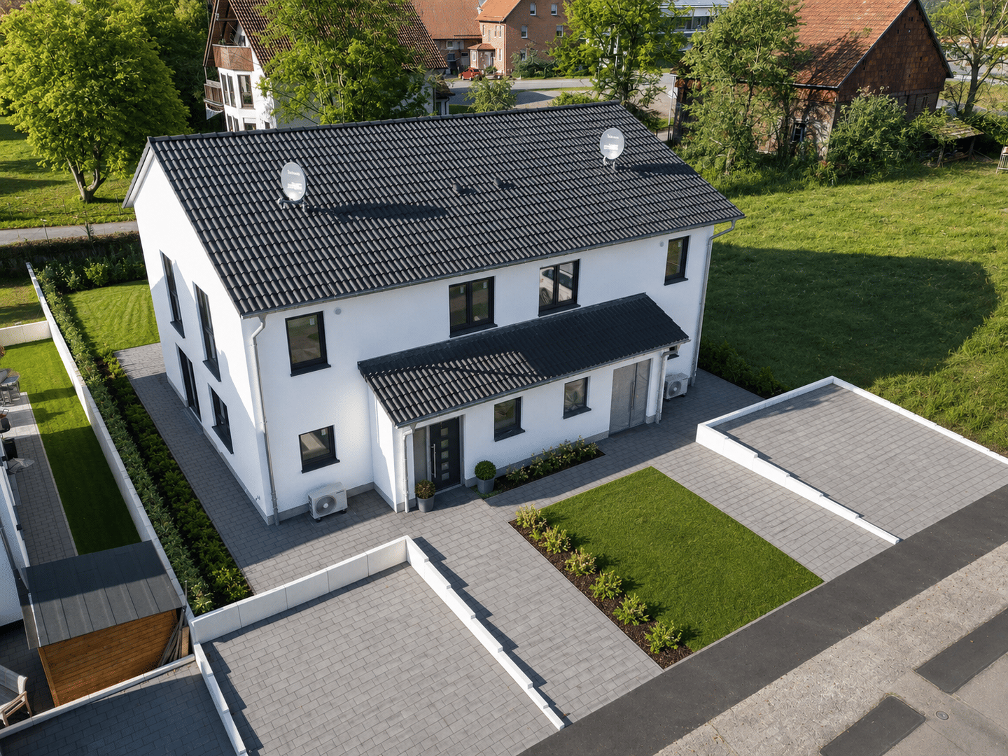 Moderne Doppelhaushälfte mit Garten in Waldeck-Sachsenhausen – Waldeck – Vorschaubild 2