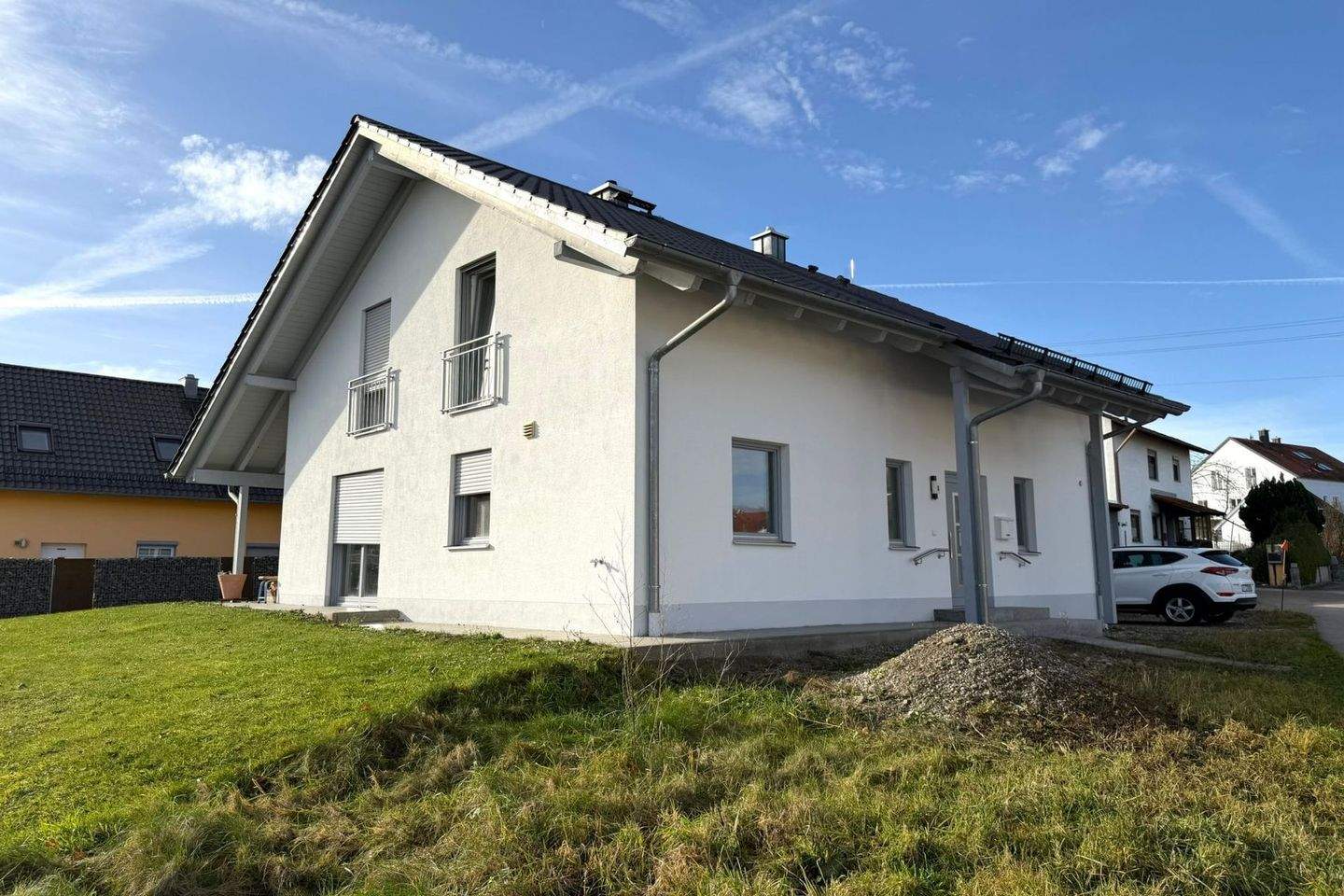 Neuwertiges, familienfreundliches 4-Zi. Einfamilienhaus mit Garten, Carport & Veranda – Scherstetten – Bild 1 von 9
