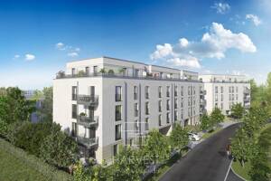 ++ Noch in diesem Jahr bezugsfertig ++ 3-Zimmer-Penthouse-Wohnung mit umlaufender Dachterrasse – 80937 München – Vorschaubild 3