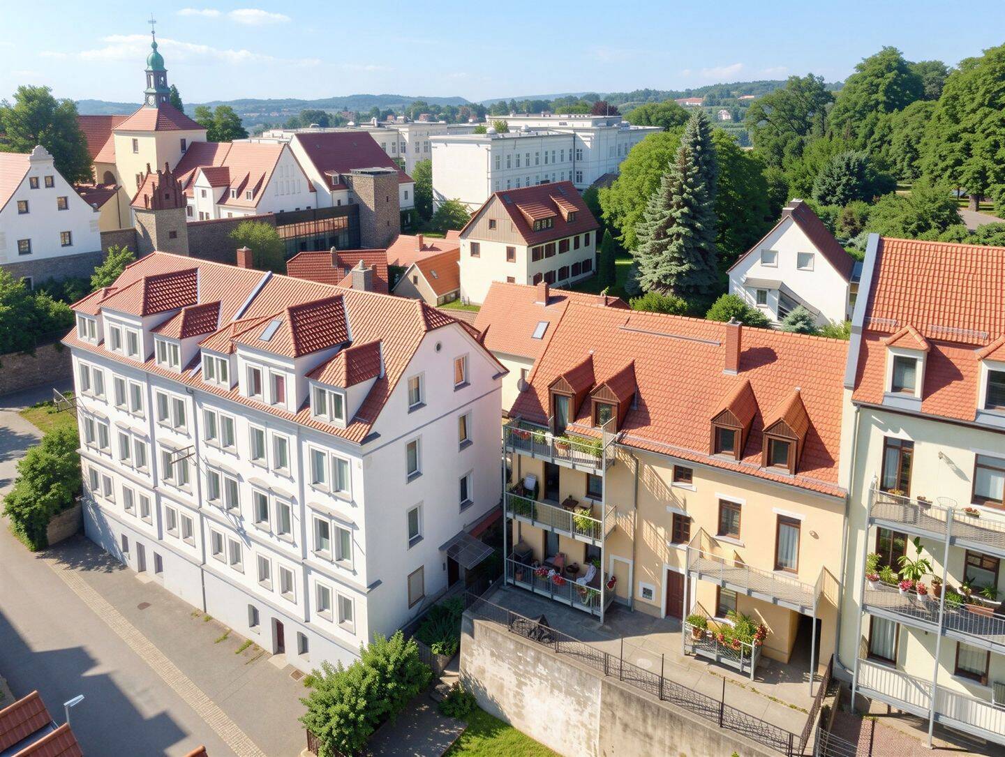 +++ Gründerzeithaus mit 4 Wohneinheiten über den Dächern der Porzellan-Stadt Meißen +++ – Meißen – Vorschaubild 5