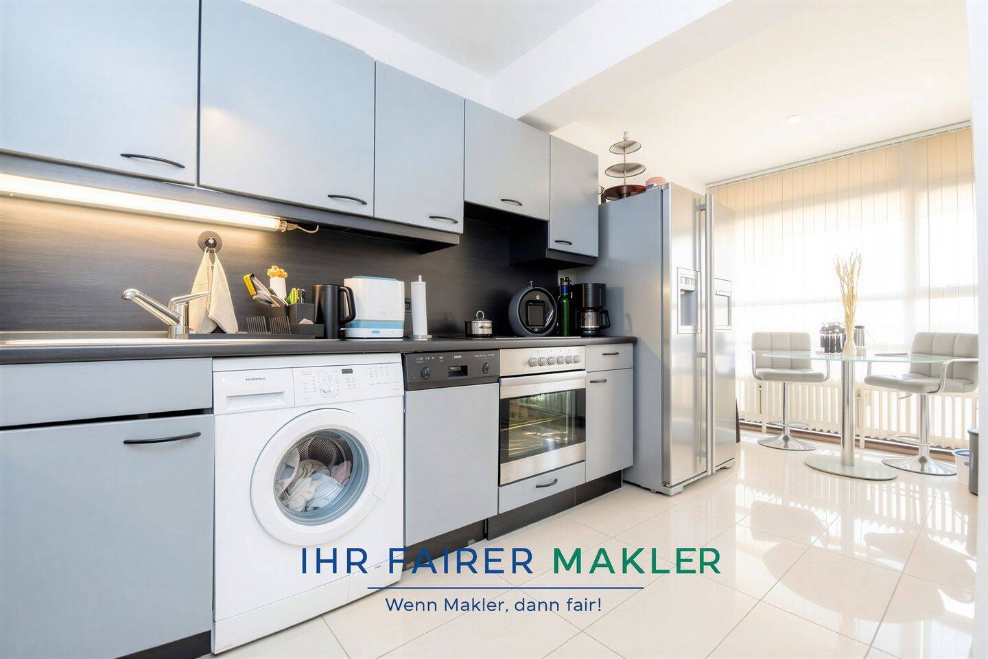 Lichtdurchflutete 3-Zimmer Maisonette-Wohnung in Oberneuland mit Pool, Sauna und Kindergarten – Bremen – Vorschaubild 4