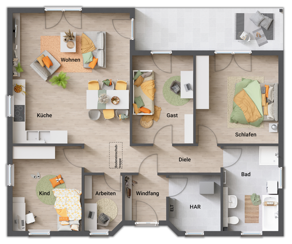 Haus in 54634 Bitburg mit 108 m² kaufen