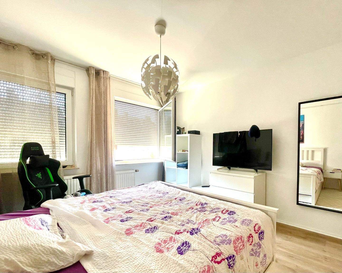 Innenstadtnahe helle 3-Zimmer-Wohnung mit Garten zur alleinigen Nutzung Gärten h.d. Veste / Pirkheimer – Nürnberg – Vorschaubild 7