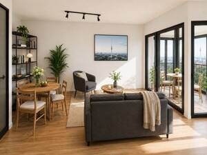 KfW 55 Effizienzhaus: SCHÖNEBERG: ERSTBEZUG im LUXUS Neubau: 3-Zimmer-Whg + 2 Bäder und Balkon – 10829 Berlin – Vorschaubild 1