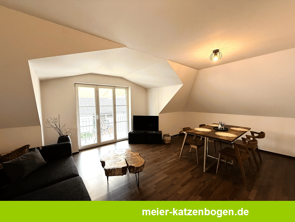 3-Zimmer-Dachgeschosswohnung mit Küche in Toplage Ingolstadt Süd
