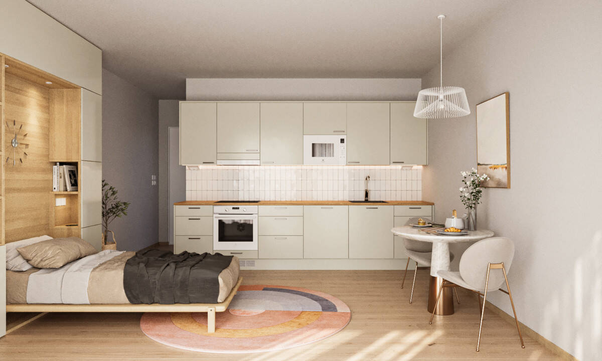 Weißensee: Berliner Allee: ERSTBEZUG im NEUBAU per SOFORT: u.a. 1,5-Zi- EG- Wohnung mit TERRASSE – Berlin – Vorschaubild 3
