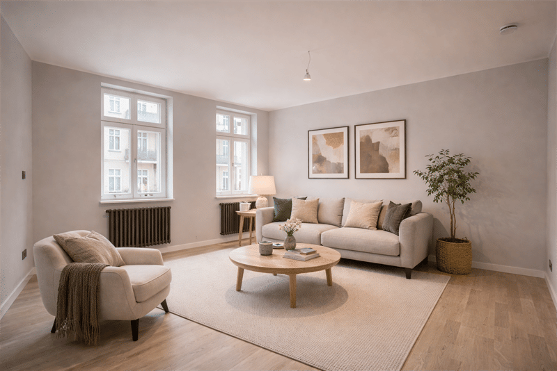 Rooms with a view: sanierte Altbauwohnung in erster Reihe am Weinbergspark - VERMIETET