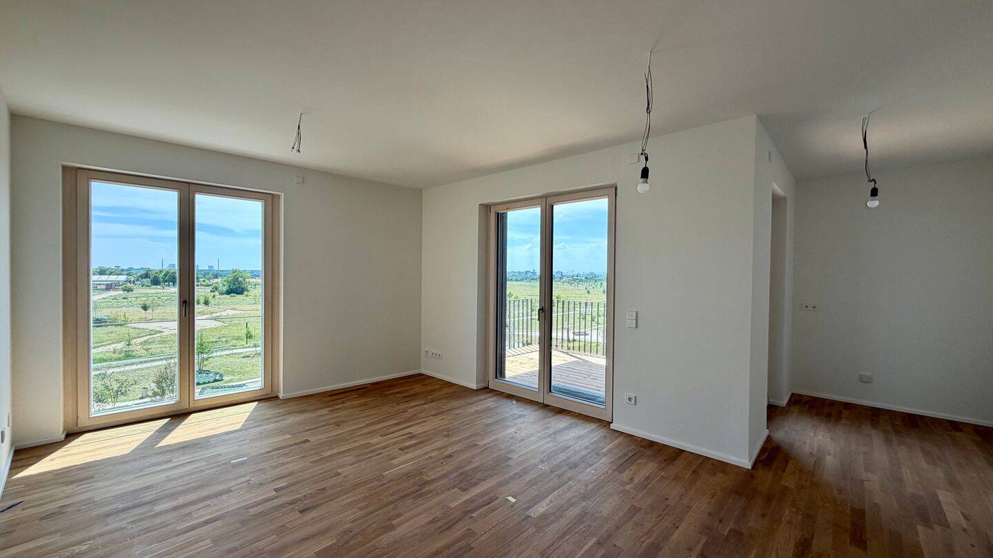 Erstbezug: Moderne 3-Zimmer-Wohnung mit Südwest-Loggia und Parkblick – Mannheim – Vorschaubild 9