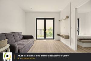 Erstbezug - Stilvolle 1,5-Zimmer-Neubauwohnung mit Balkon, EBK & Möblierung - Direkt am S-Bahnhof