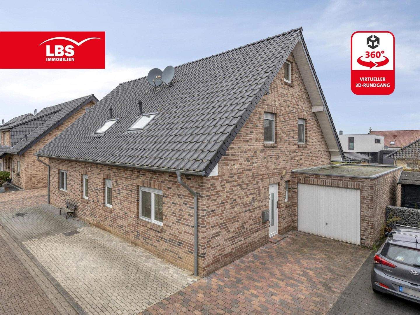 Neuwertig modernisierte DHH mit Garten, Garage, Top Ausstattung und Lage – Weeze – Bild 1 von 9